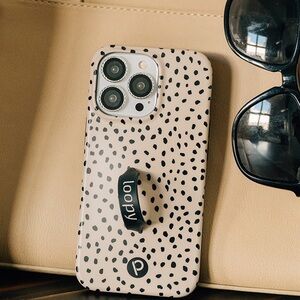 Loopy Case Mocha Dots iPhone 16 Pro Case